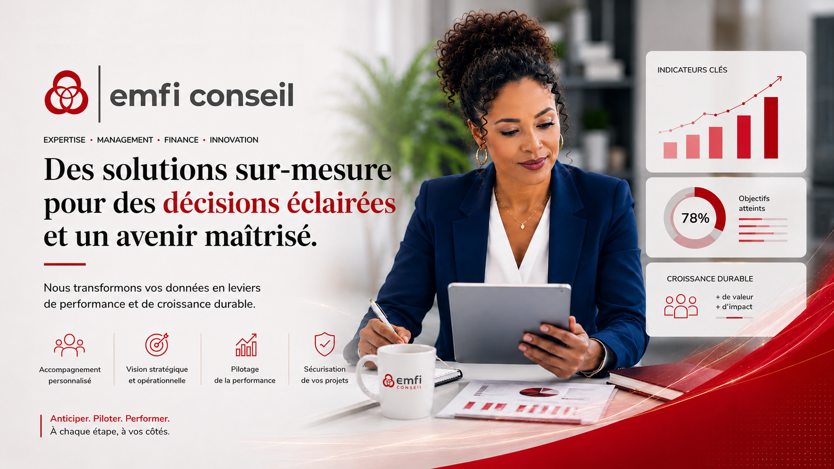 Travail sur données et synthèse, pour des décisions plus sereines en entreprise.