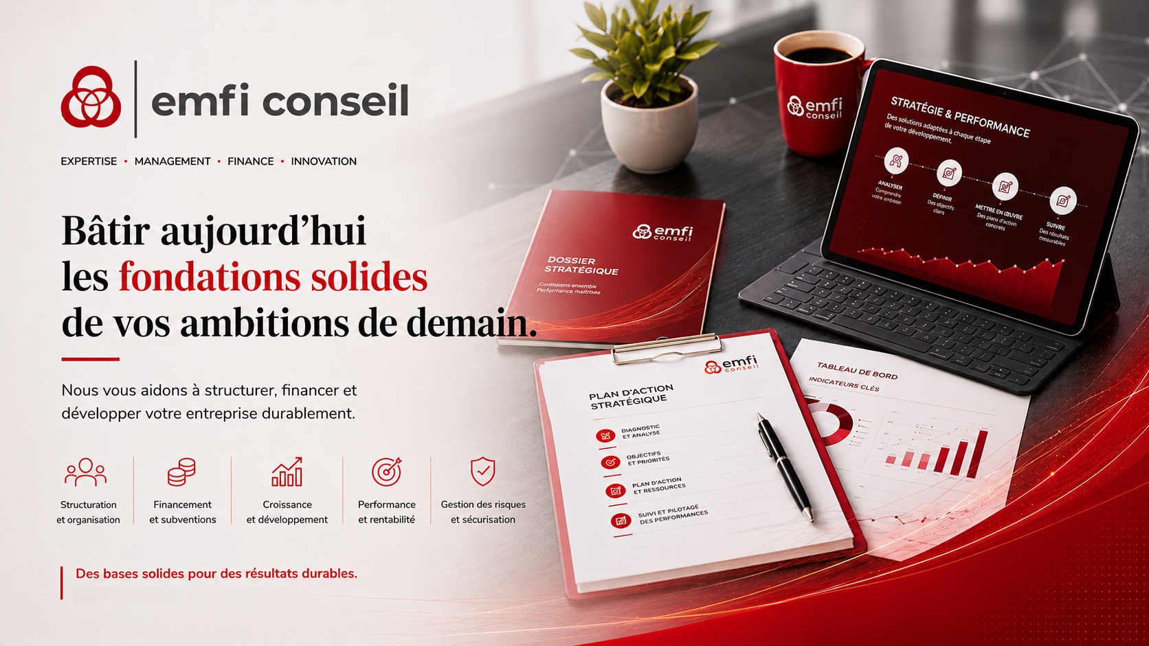 Collaboration et cadrage de projet, au service de l’organisation au quotidien.